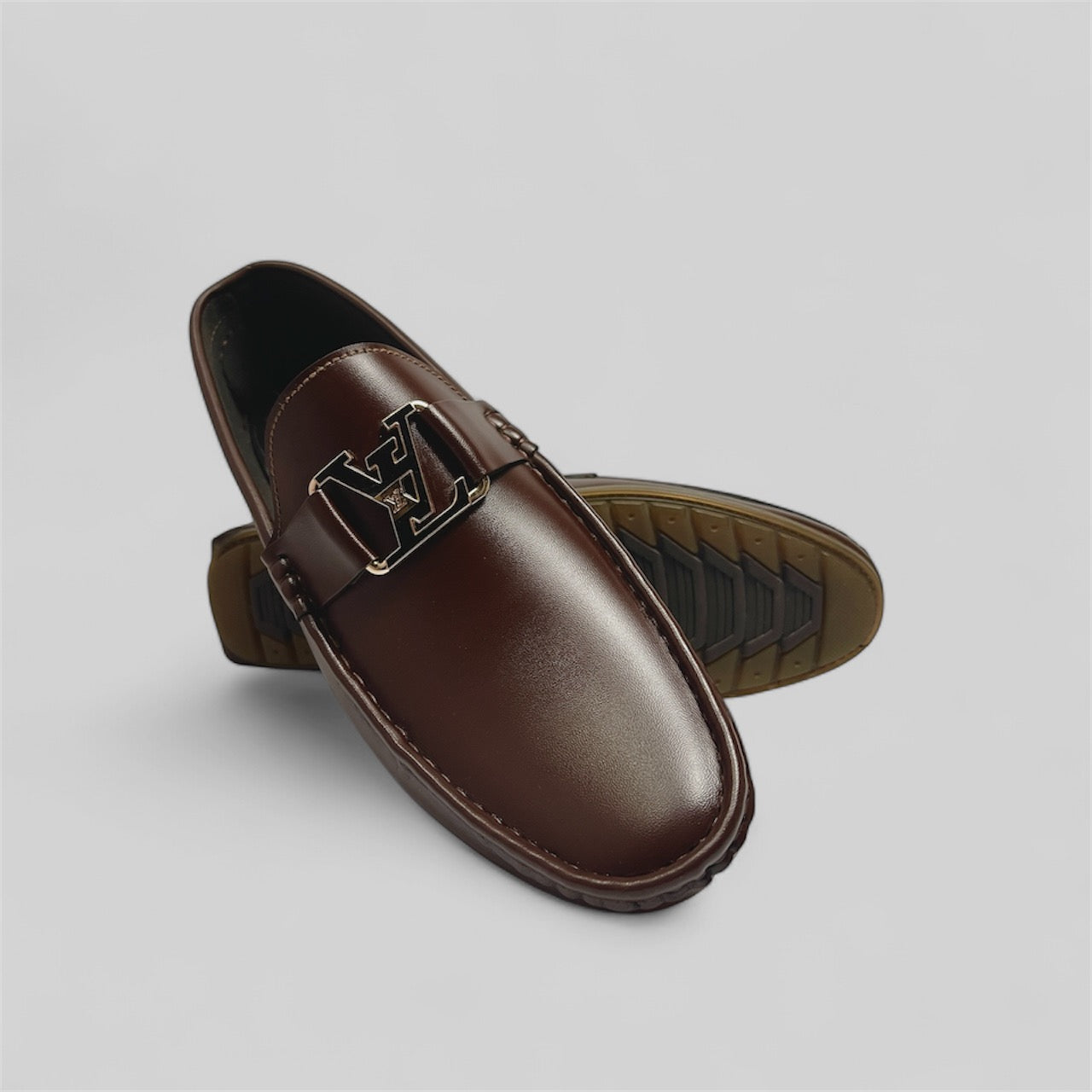 L_V BROWN LOAFFERS 015